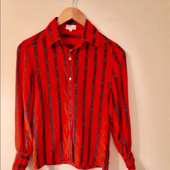 Vintage Silk Celine Top - Picture 1 of 4